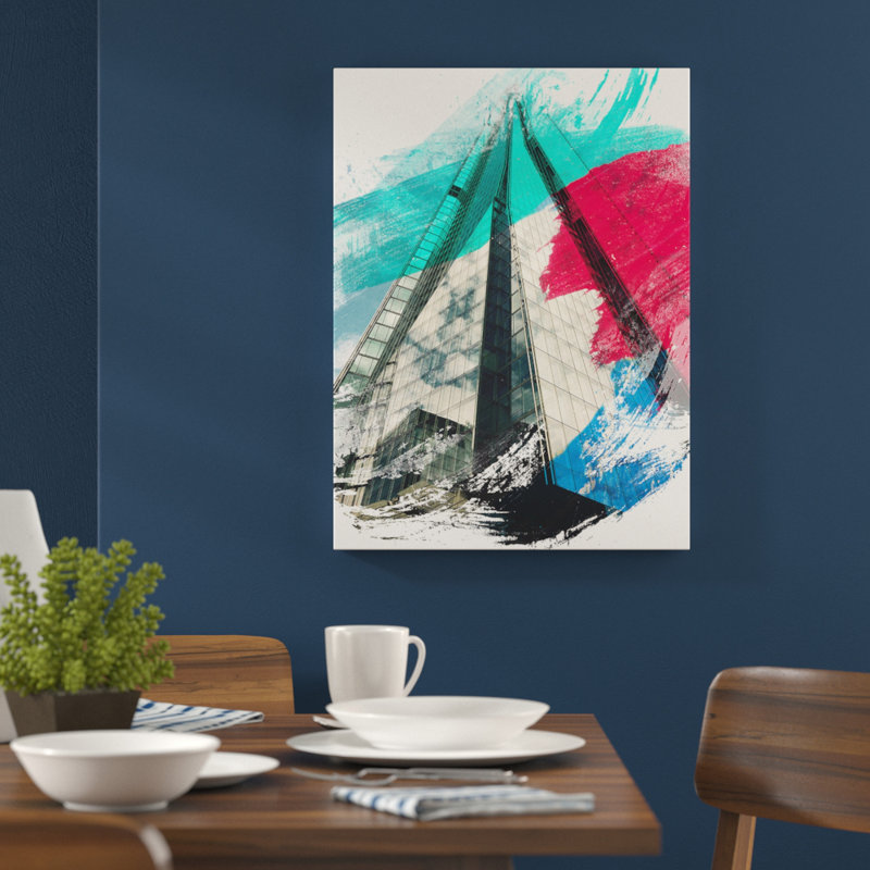The Shard Building London - Frameless Print, 84.1cm H x 59.4cm W
