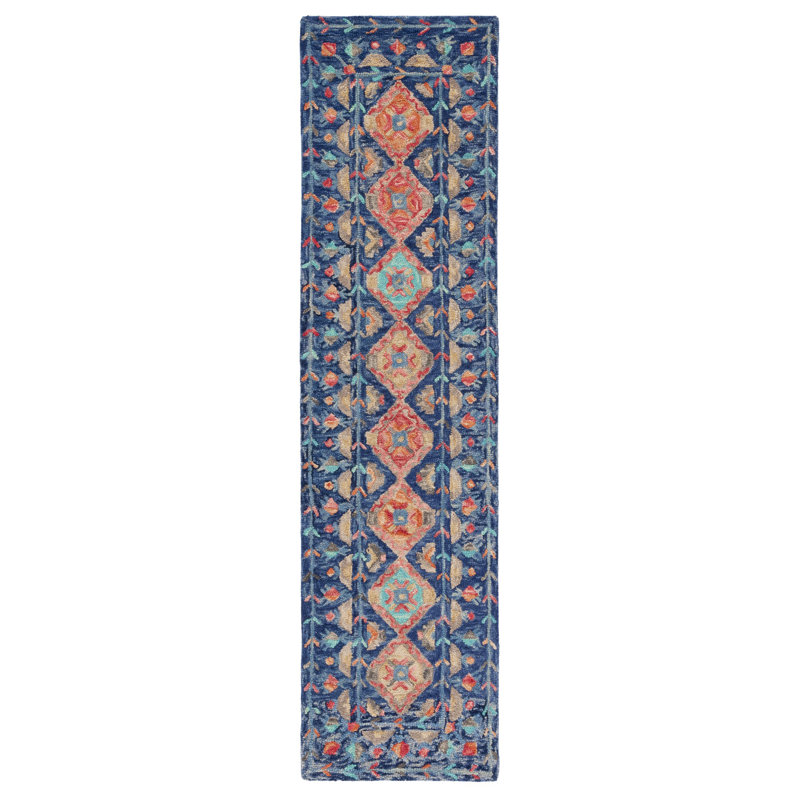 Vahakn Hand Tufted Wool Oriental Rug, Runner 2'3" x 8'