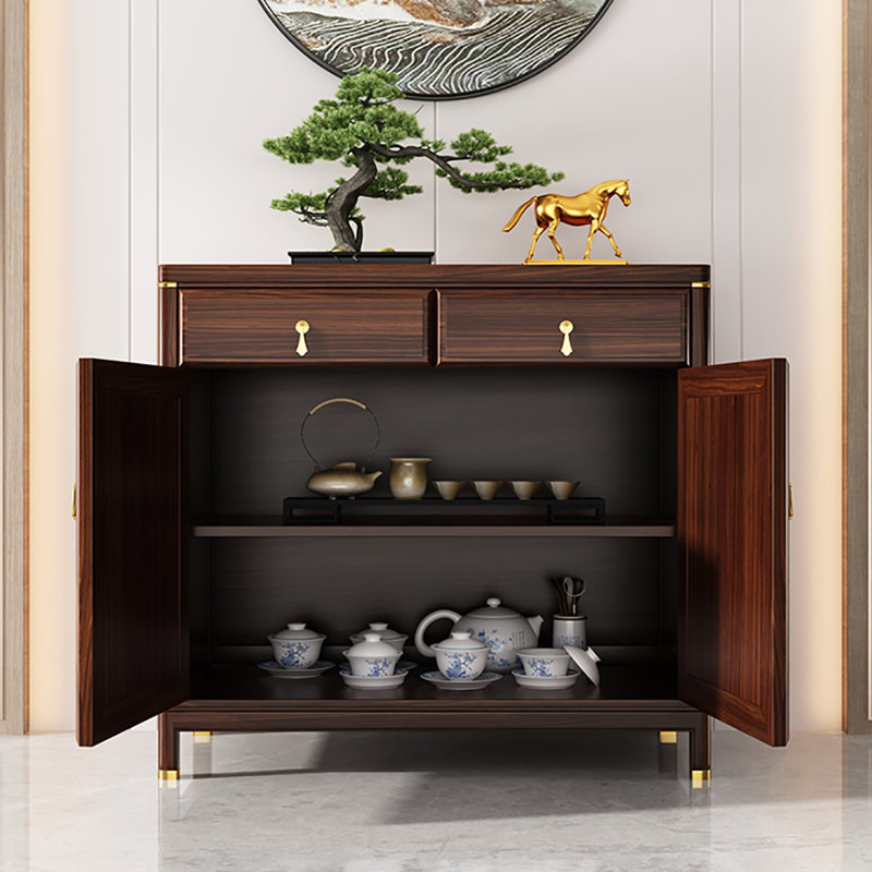 New  Chinese  Style  Solid  Wood  Sideboard