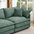 Spacious Modular Sectionals, Chenille U-shaped Comfortable Sofa For Home