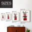 «Christmas Holiday Art» DCCCLXV, reproduction d'art encadrée - bois massif-1026080426-1026080431