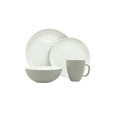 Service de table en porcelaine 4 pièces Canvas Home Procida