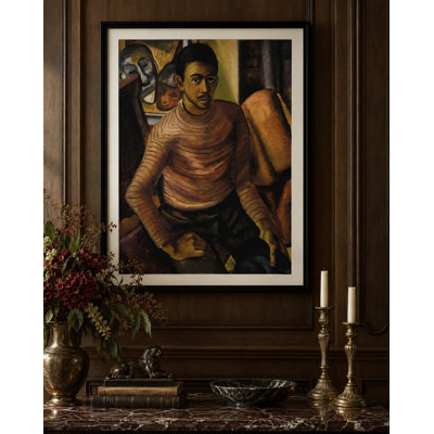 Self-Portrait By Malvin Grey Johnson Reproduction Print