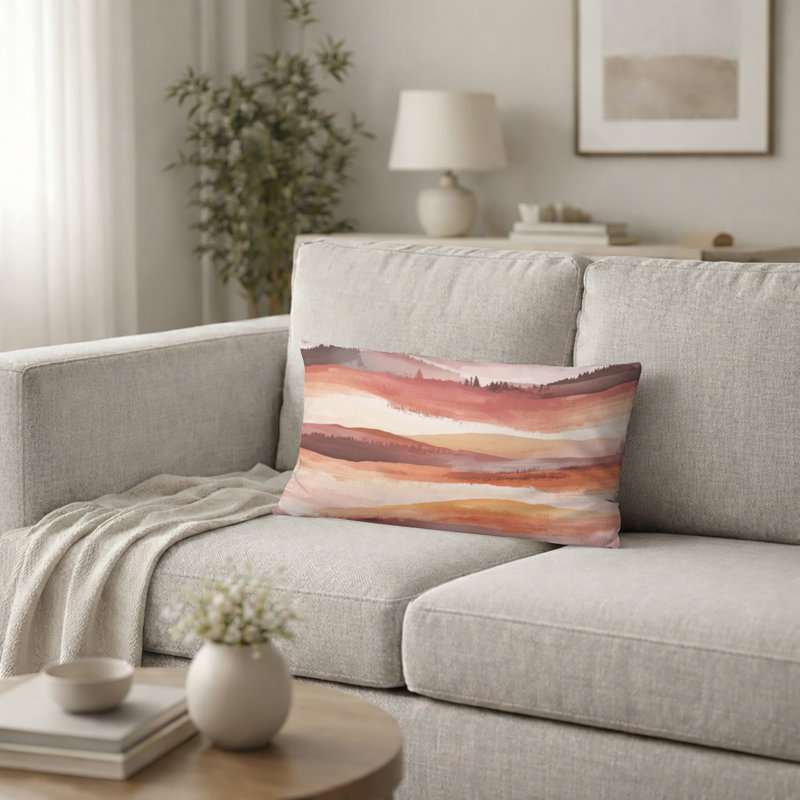 Coussin décoratif décoratif Boho, H 12 po x l 20 po
