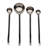 INOX Artisans Twig Black Measuring Spoons Set