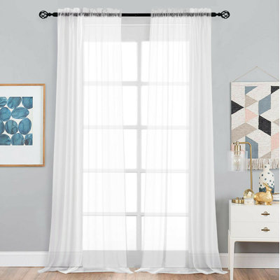 Dima Sheer Curtain Pair