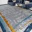 Area Rug in Silver