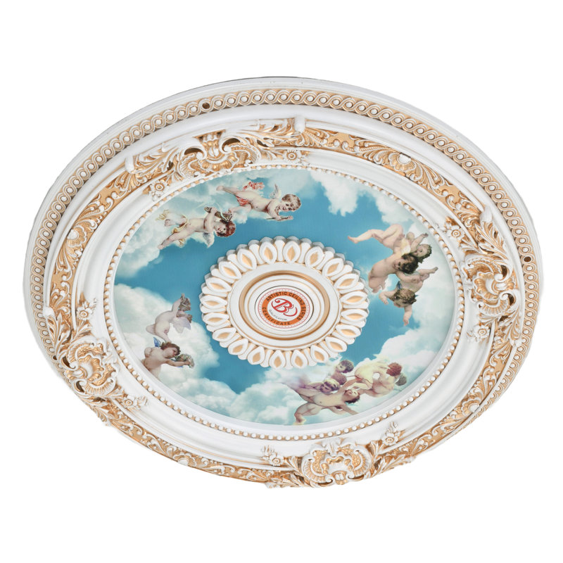 Médaillon Cherub Sky, Chérubin blanc