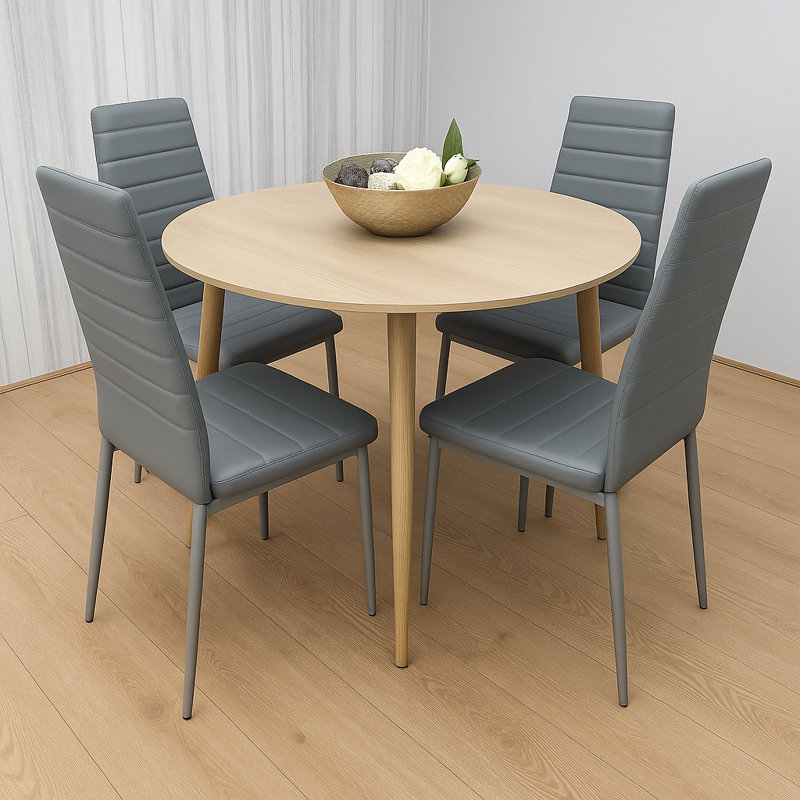 4 - Person Dining Set, Grey