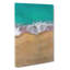 Gold Coast Beach In Australia In Abstract - Wrapped Canvas Print-55317375