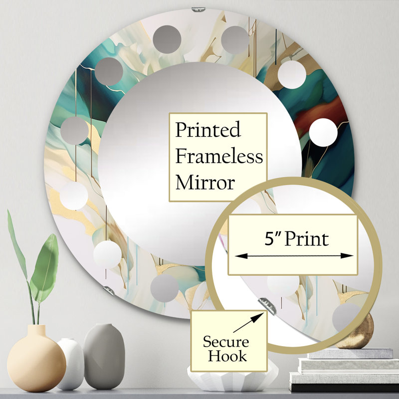 Miroir mural Marwood, 24 po x 24 po