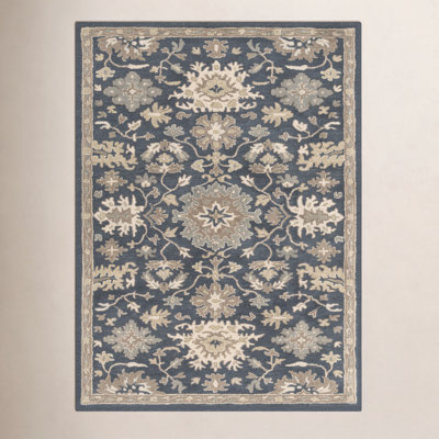 Arden Hand-Tufted Wool Floral Rug