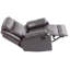 Fauteuil inclinable Ward, brun foncé-765201369