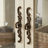 Oak 2 Doors Curio Cabinet with Same Features As Above-106770204