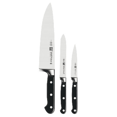 Ensemble de couteaux de démarrage 3 pièces Zwilling Professional "S"