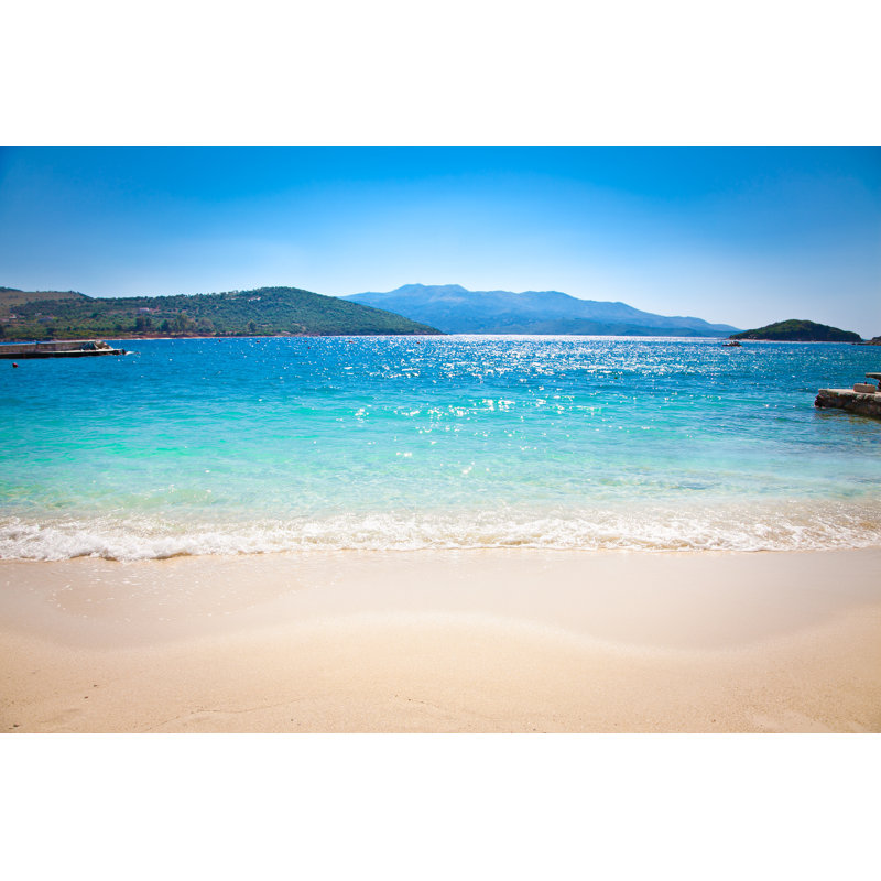 Ksamil Beach, Albania by Master2 - Wrapped Canvas Print, 61cm H x 91cm W x 3.8cm D
