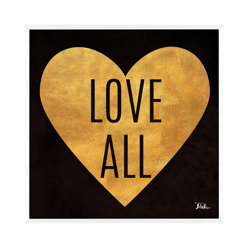 Love And Live I by Patricia Pinto - Gallery-Wrapped Canvas Giclée on Canvas, 66.04 cm H x 66.04 cm W, White Floater Frame