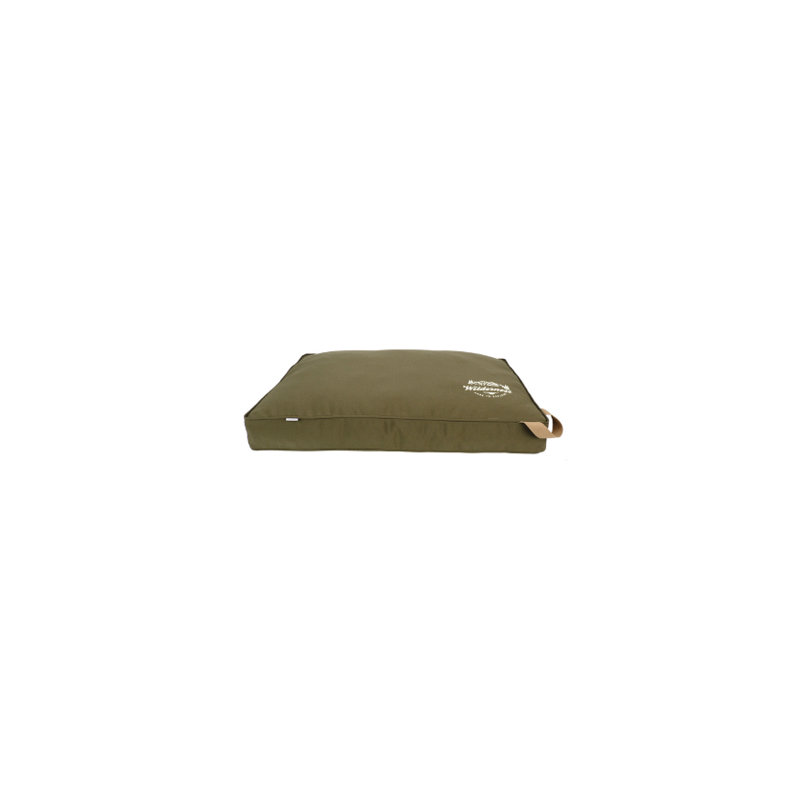Brooklynn Faux Leather Pet Bed, 13cm H x 75cm W x 120cm D, Green