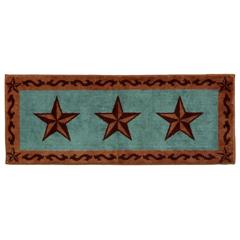 Tapis de salle de bain Rustic Star