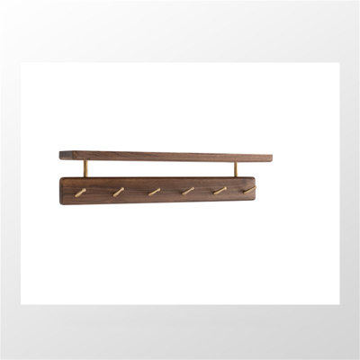 Raqwan Freestanding 6 - Hook Wall Mounted Coat Rack