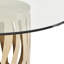 La Rachelle Round Glass Dining Table