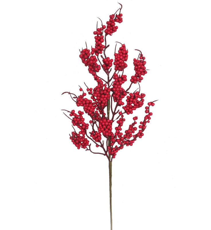 24'' Faux Berry Plant