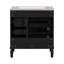 Meuble-lavabo noir traditionnel 30 po-1608973628
