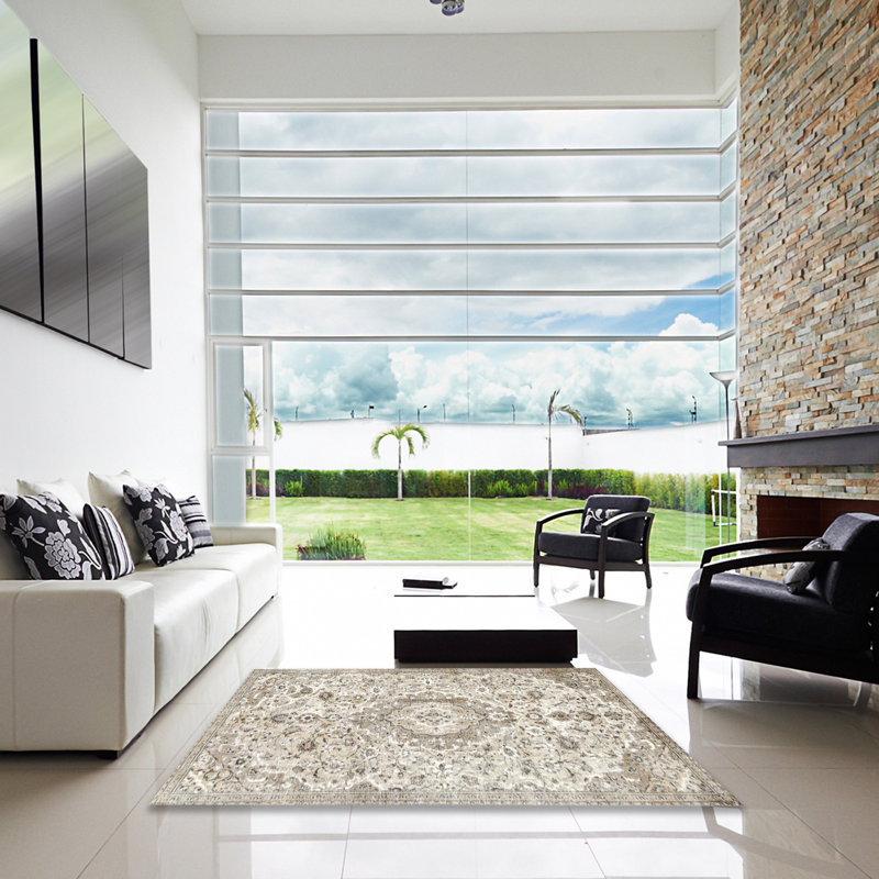 Wisby Oriental Indoor Rug, Square 7'