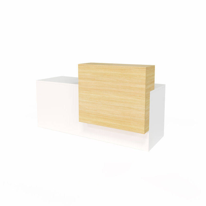 Overture Reception Desk, 41" H x 84" W x 30" D