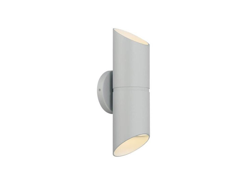 AFF9CEB7EA904D3B97FEBDBC4620FB88 Marino Bi-Directional Outdoor Led Wall Mount Satin, Satin, 14" H x 4.75" W x 4.75" D