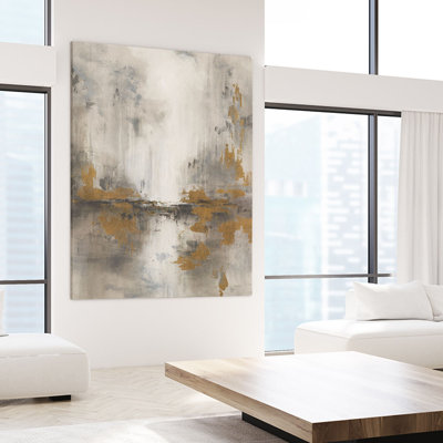 «Misty Morning Light» par Leah Rei, reproduction d'art sur toile tendue