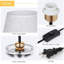 Ensemble de lampe de table transparente 17,5 "Ekene
