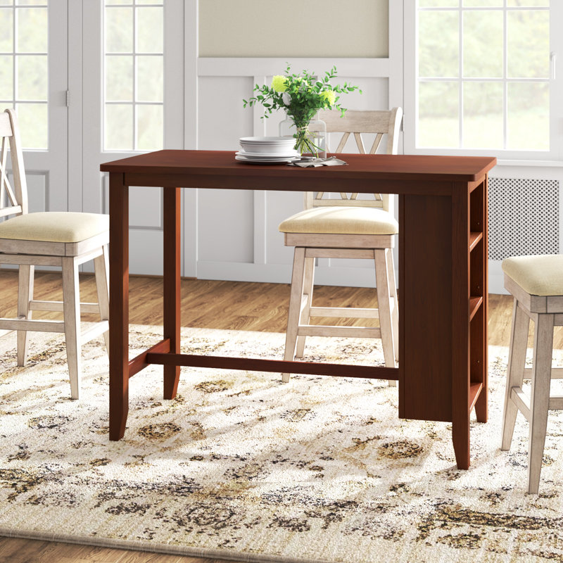 Aerick Solid Wood Base Dining Table