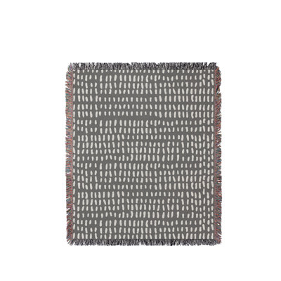 Kola Abstract Print Cotton Throw Blanket