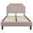 Aluino Arched Button Tufted Upholstered Platform Bed Frame - No Box Spring Required-395099098-395099097