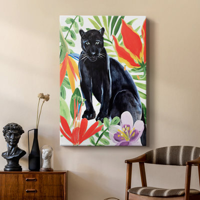 Panther's Paradise II -Custom Wrapped Gallery Cavas