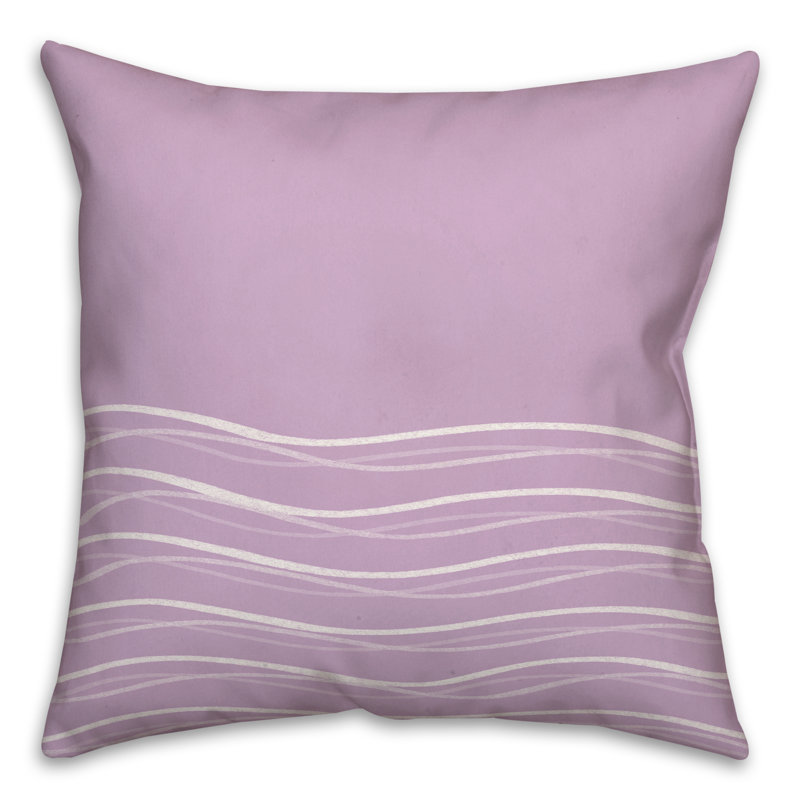 Abstrait, 16 po x 16 po, Mauve