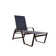 Holna Outdoor Rust-Resistant Metal Chaise Lounge