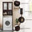 Amboy 25'' W x 66'' H x 9'' D Over-The-Toilet Storage-1799725934