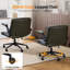 Chaise pivotante en cuir huilé avec accoudoirs rabattables-1480034617
