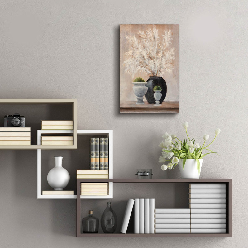 «Simple Pleasures Arrangement» par Julia Purinton, art mural en verre, H 24 po x l 16 po x P 0,2 po