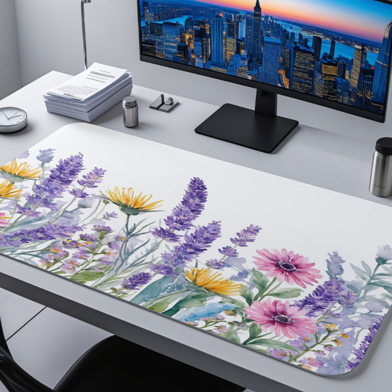 Polyester Desk Pad, 23.6x13.8