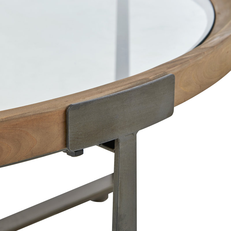 Aeriel Cross Legs Coffee Table