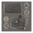 Jehoram Gray Finish Dresser