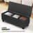 Grimstad Upholstered Fabric Storage Ottoman, Storage Bench with Button-Tufted-865206544