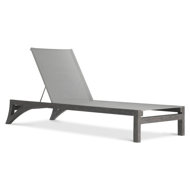 Hugo Teak Adjustable Chaise Lounge