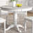 Orisfur. 5 Pieces Dining Table And Chairs Set For 4 Persons, Kitchen Room Solid Wood Table With 4 Chairs