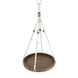 Cintre en corde avec table en bois