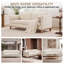 Canapé rembourré 83 po. Mid-Century Velevt-400106981