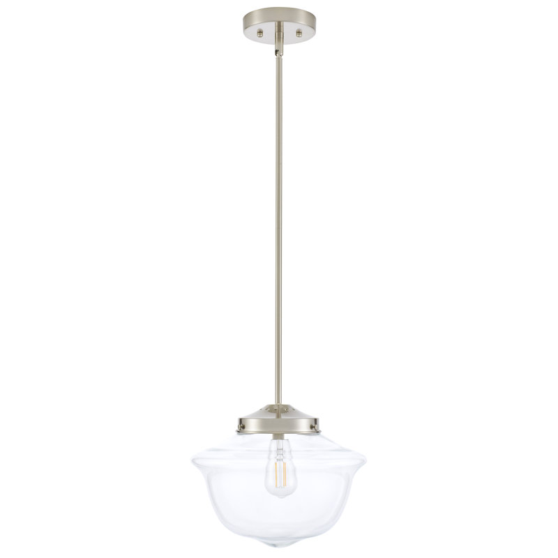 Sille 1 - Light Single Pendant, Brushed Nickel